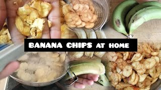 BANANA CHIPS| RAW BANANA CHIPS| BALEKAI CHIPS| HOMEMADE CHIPS #yt #food #bananachips #shorts #chips