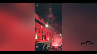 Rangers fans set off fireworks and flares at Ibrox (vs Celtic)