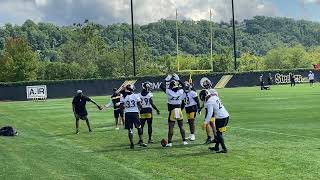 Sights and Sounds from Steelers Practice 9/9/21: RBs Work on Pass Catching