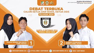 DEBAT TERBUKA Calon Ketua Dan Wakil Ketua Osis || PILKASA 2024