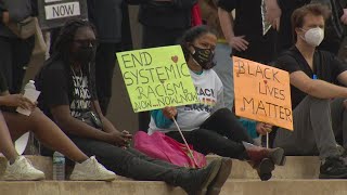 Dual rallies held in Dallas following deadly police shootings of Daunte Wright and 13-year-old Adam