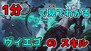 【LoL】一分でわかるヴィエゴのスキル【League of Legends/リーグ・オブ・レジェンド】