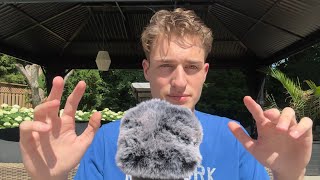 ASMR Soft Spoken Ramble In My Backyard