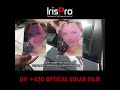 Car UV Skin Test - With & Without IrisPro Film Test | Feel the Difference with 100% UVR Solar Film