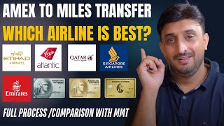 Amex to Air Miles transfer | Amex to Airline Miles