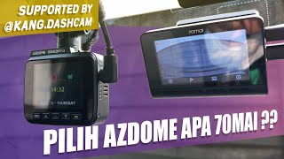 Pilih Dashcam 70MAI atau AZDOME? 70MAI A810 VS AZDOME GS63 PRO