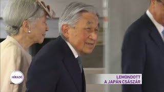 Lemondott a japán császár