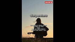 Carpenters playlist | favorite love song