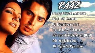 Raaz Movie All Songs | Bipasha Basu, Dino Morea | 90's Hits | Filmy Jukebox | All Time Hits Songs