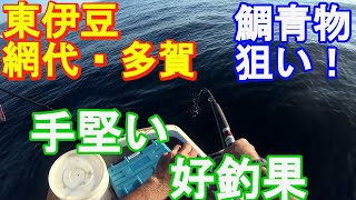 ♯253【網代ボート釣り】鯛青物狙い！ポイント多数、広く探って本命GET！？