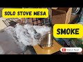 Solo Stove Mesa, Smoking? Burning Pellet Issues!