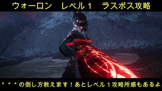 【wolong（ウォーロン）レベル１攻略】ラスボスの攻略解説動画です！（製品版)