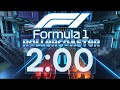 2 Minute Timer | Formula 1 Roller Coaster Timer | F1 Sci-Fi City Countdown