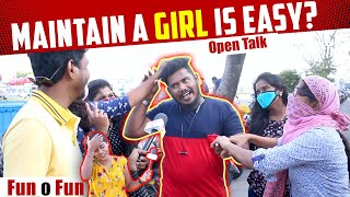 Maintaining a girl or Boyfriend is easy? என்ன சொன்னாலும் பன்னனும் Vox pop Tamil  Open Talk