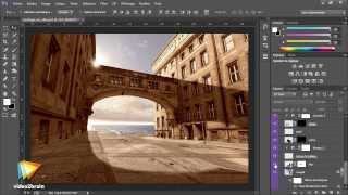 Atelier créatif avec Photoshop : Naufrage en ville : trailer | video2brain.com