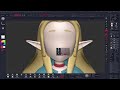 3D Character Time-lapse 🍰 Marcille Delicious In Dungeon 🍄 Dungeon Meshi 🥩