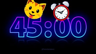 ⚡ Electric Timer ⚡ 45 Minute Countdown