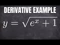 Find the Derivative of a Square Root Function with the Chain Rule