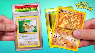 These Pokemon Cards are all THICC...