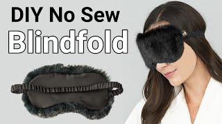 How to make blindfold | how to make sleeping mask | how to make eye mask | homemade | Sajal Malik