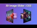 🔥 2025 3D Image Slider Tutorial: Pure CSS Magic for MZCode01 Developers 🚀 #css #webdesign #coding