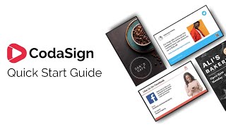CodaSign Quick Start Guide