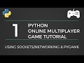 Python Online Game Tutorial #1 - Creating a Client Using Sockets