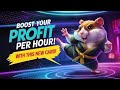 How to Increase your Profit Per Hour in Hamster Kombat | best mining cards for profit per hour (PPH)