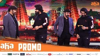 Unstoppable with NBK S4 | Episode 9 Promo | Nandamuri Balakrishna, Ram Charan | Sharwanand