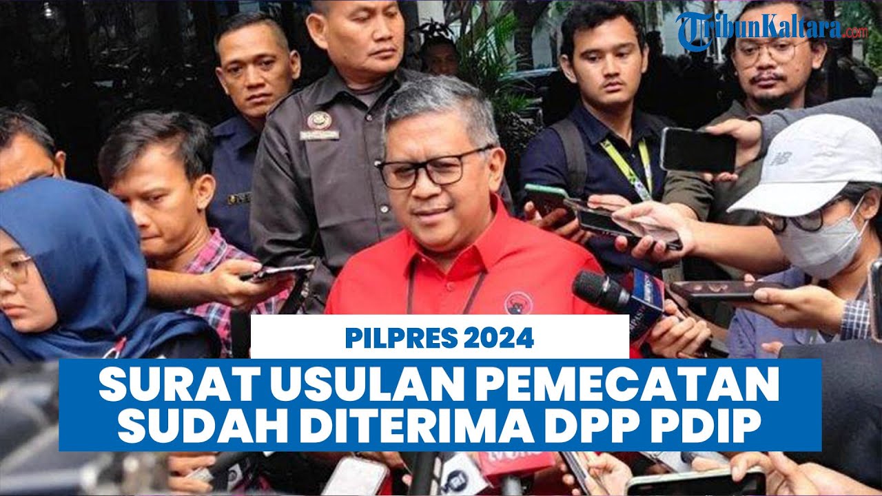 Surat Usulan Pemecatan Gibran Dan Bobby Sudah Diterima DPP PDIP, Hasto ...