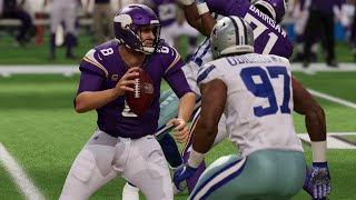 Minnesota Vikings vs Dallas Cowboys - NFL Week 11 Preview 2022 - Madden 23 Full Game Sim