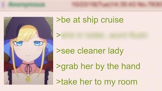 Anon Does Dirty Things with a Cleaning Lady | 4Chan Greentext Stories