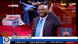 Senator Omogeni: Why should police arrest people while hiding their faces? Are they thugs?