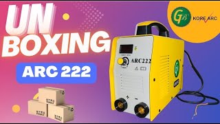 GB Kore - ARC 222 (Unboxing) #welding_machine #megamachine #ytchannel #2023