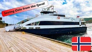 4K | TRIP REPORT | RUTER B22 BOAT | AKER BRYGGE - DRØBAK ⛴️