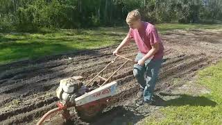 Gardening 2021 using a Plow Hoss.