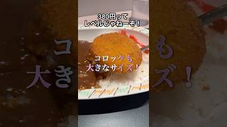 【380円】東京駅でこの安さ！？コロッケカレー！コスパ限界突破！！老舗のカレーショップアルプス！#東京駅#カレー #curry #東京グルメ #激安 #美味しい #東京駅グルメ #おいしい #老舗