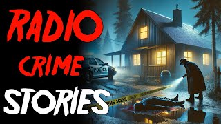 Most Disturbing True Radio Crime Stories For Sleep with Rain Sounds | Black Screen | Vol. 20 😱