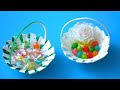 PQ Crafts || DIY FLOWER USING CANDY WRAPPER