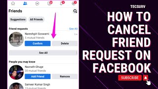 How to Cancel Friend Request on Facebook | Quick \u0026 Easy Guide (2024)