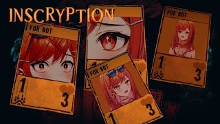 【#インディゲーム部】クリアまで！！神ゲー、ホラーも相まって深まる謎。Inscryption始動 #4【#一条莉々華/#hololive  DEV_IS ReGLOSS】