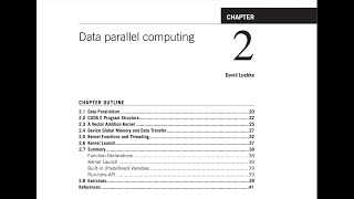 Chapter 2 Data parallel computing complete in one video | Programming Massively ParallelProcessors