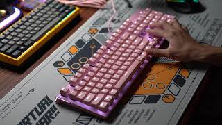 iRocks K75MS ( K75M ) Pink - Light Effects