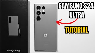 How to Turn On/Off Quick Sharing on Samsung Galaxy S24 Ultra