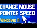 How to Change Mouse Pointer Speed in Windows 11 | Adjust Cursor Speed Easily (2025 updated Guide)