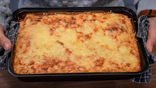 Mix this stuff with milk and you will be amazed! Recipe for food in 5 minutes - Pastitsio