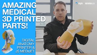 Mind-blowing medical 3D printed parts! 🤯 Digital Anatomy Printer \u0026 J5 MediJet from Stratasys