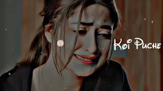 koi puchhe mere Dil se full lyrics video 😭💔