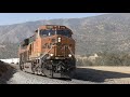 4K: UNION PACIFIC & BNSF TRAINS OVER TEHACHAPI PASS (Sept 2022)