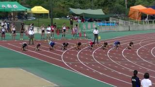 近江高校男子陸上競技部　安藤・西田１００ｍ　2016.9.25